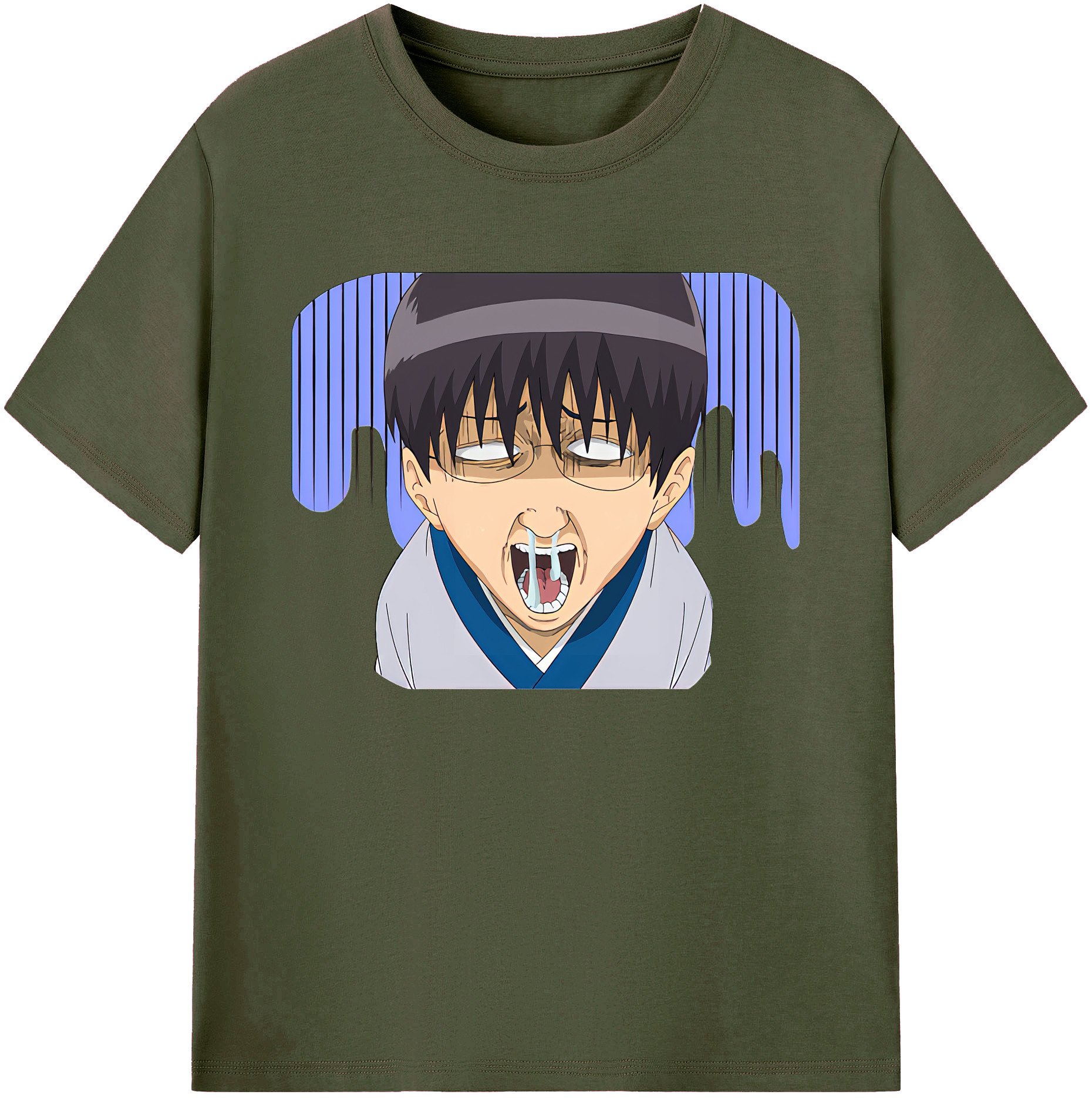 （画像用） ぎんたま 坂田銀時（さかたぎんとき） 神楽 志村新八（しむら しんぱち） GINTAMA Sakata Gintoki Kagura Shimura Shinpachi 綿100％ メンズ半袖Tシャツ｜肌触りやわらか＆通気性